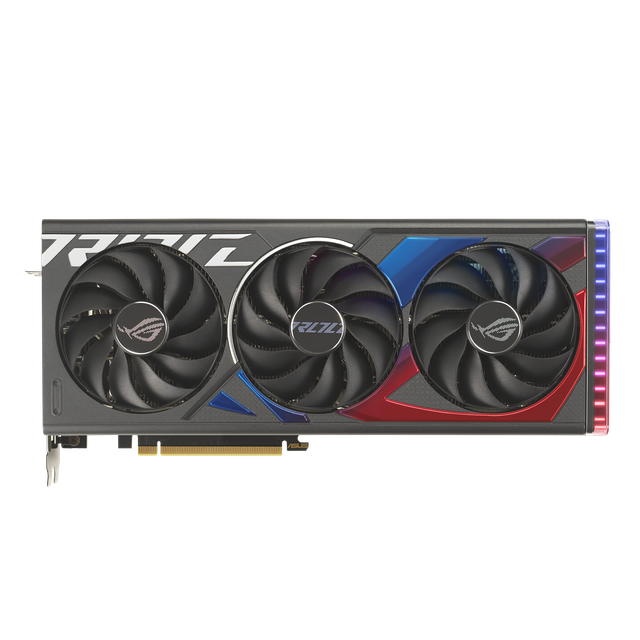 Rog Strix Ge Force Rtx 4060 Ti Graphics Card, Front Side 